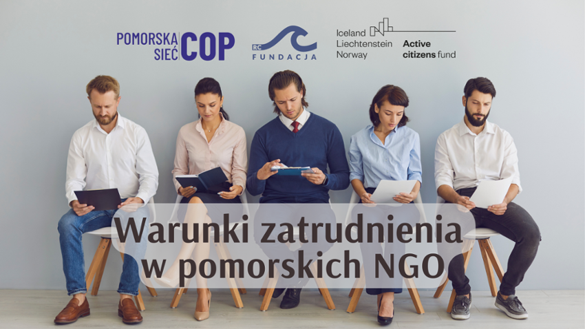 Warunki zatrudnienia w pomorskich NGO - plakat