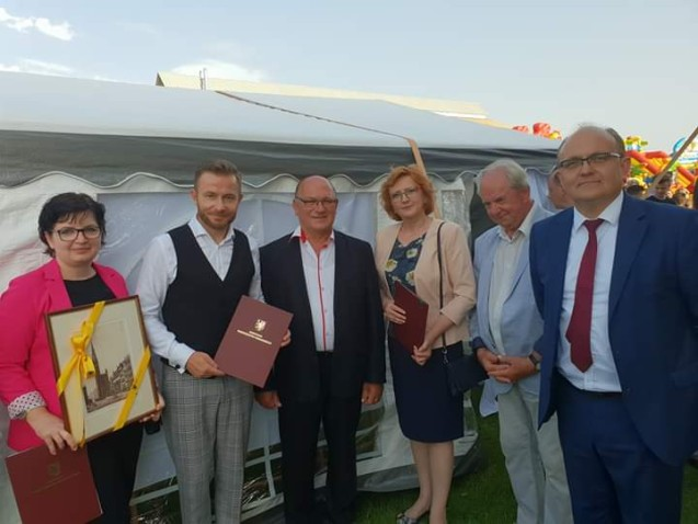 Trąbki Wielkie – wręczenie nagrody w Konkursie Pomorskie dla Seniora w powiecie gdańskim