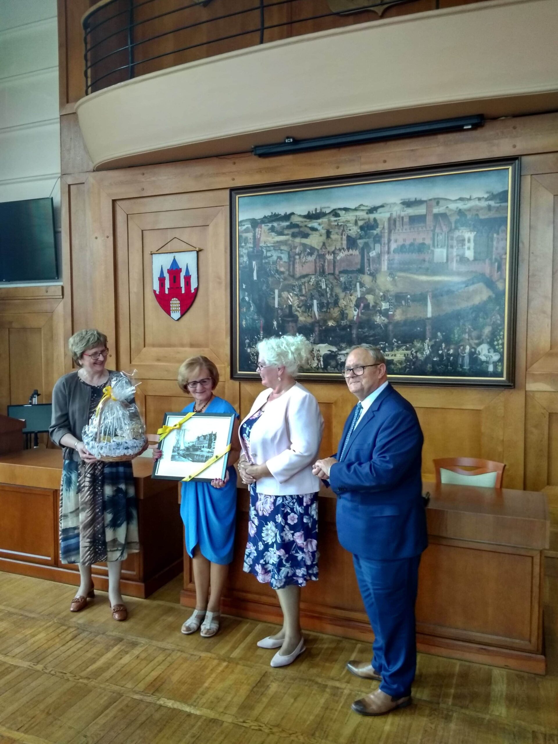 Wręczenie nagród laureatkom z powiatu malborskiego w konkursie „Pomorskie dla Seniora”