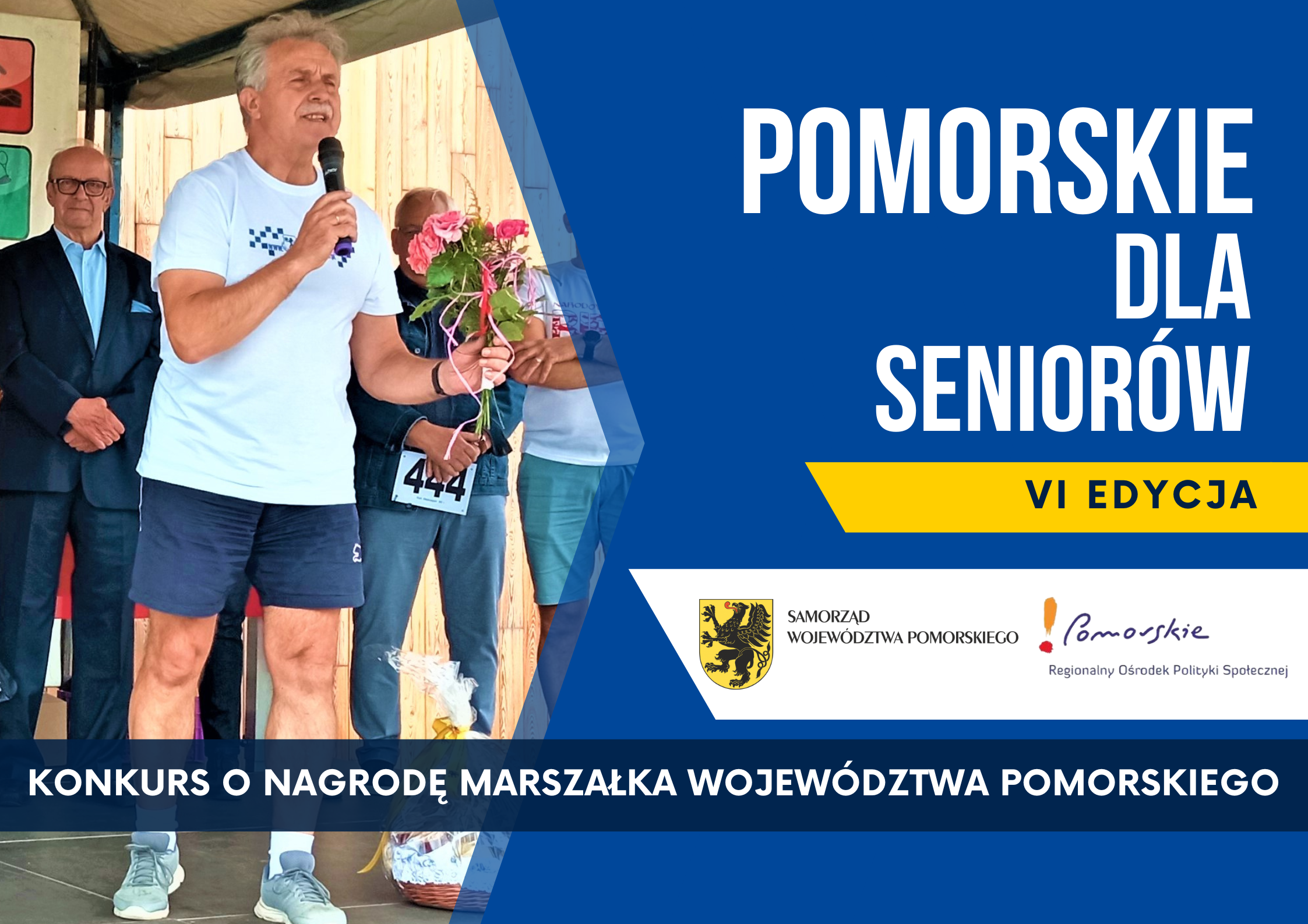 VI edycja konkursu o nagrodę Marszałka Województwa Pomorskiego „Pomorskie dla Seniorów”!