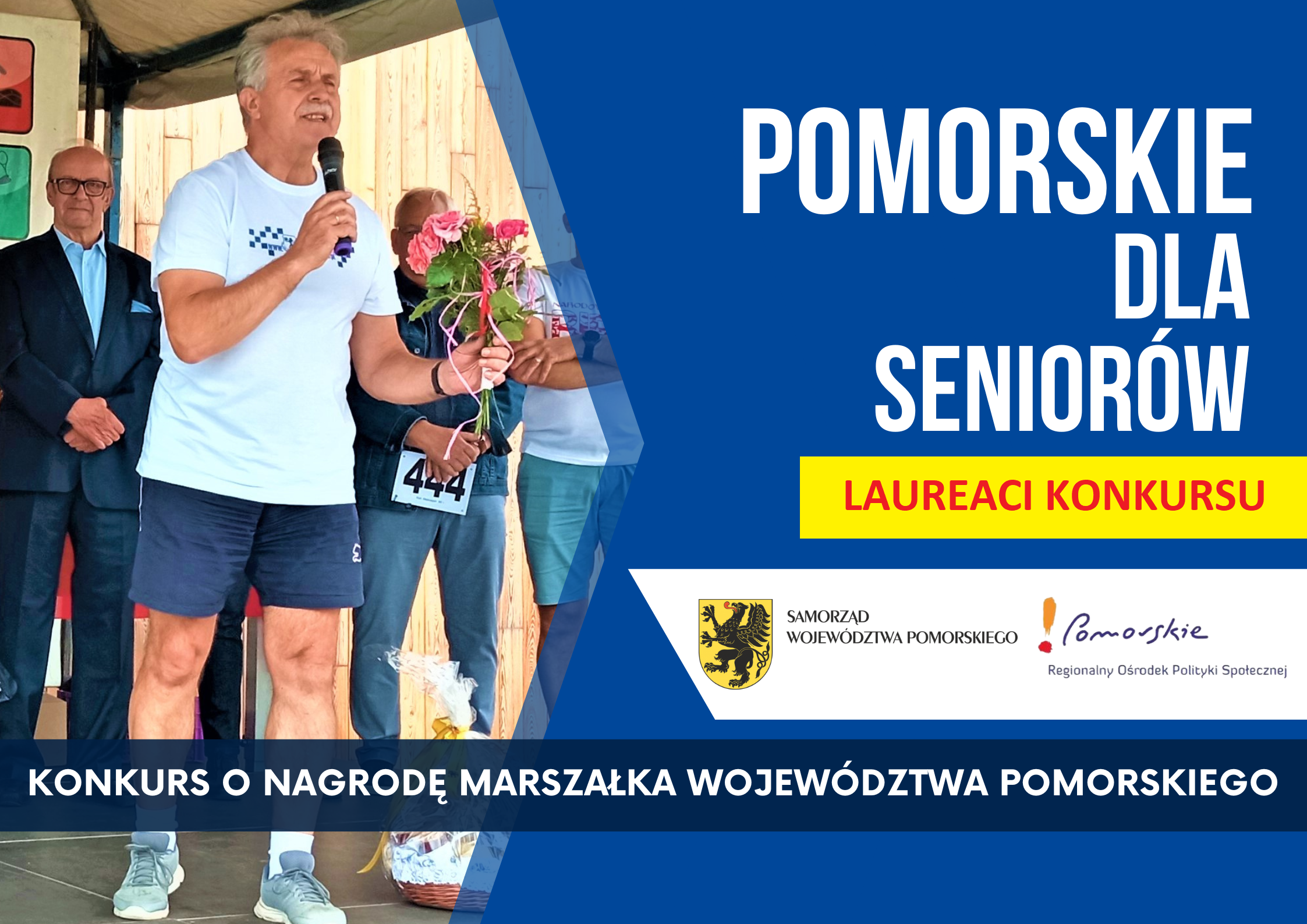 Laureaci Konkursu o nagrodę Marszałka Województwa Pomorskiego „Pomorskie dla Seniorów” w roku 2023