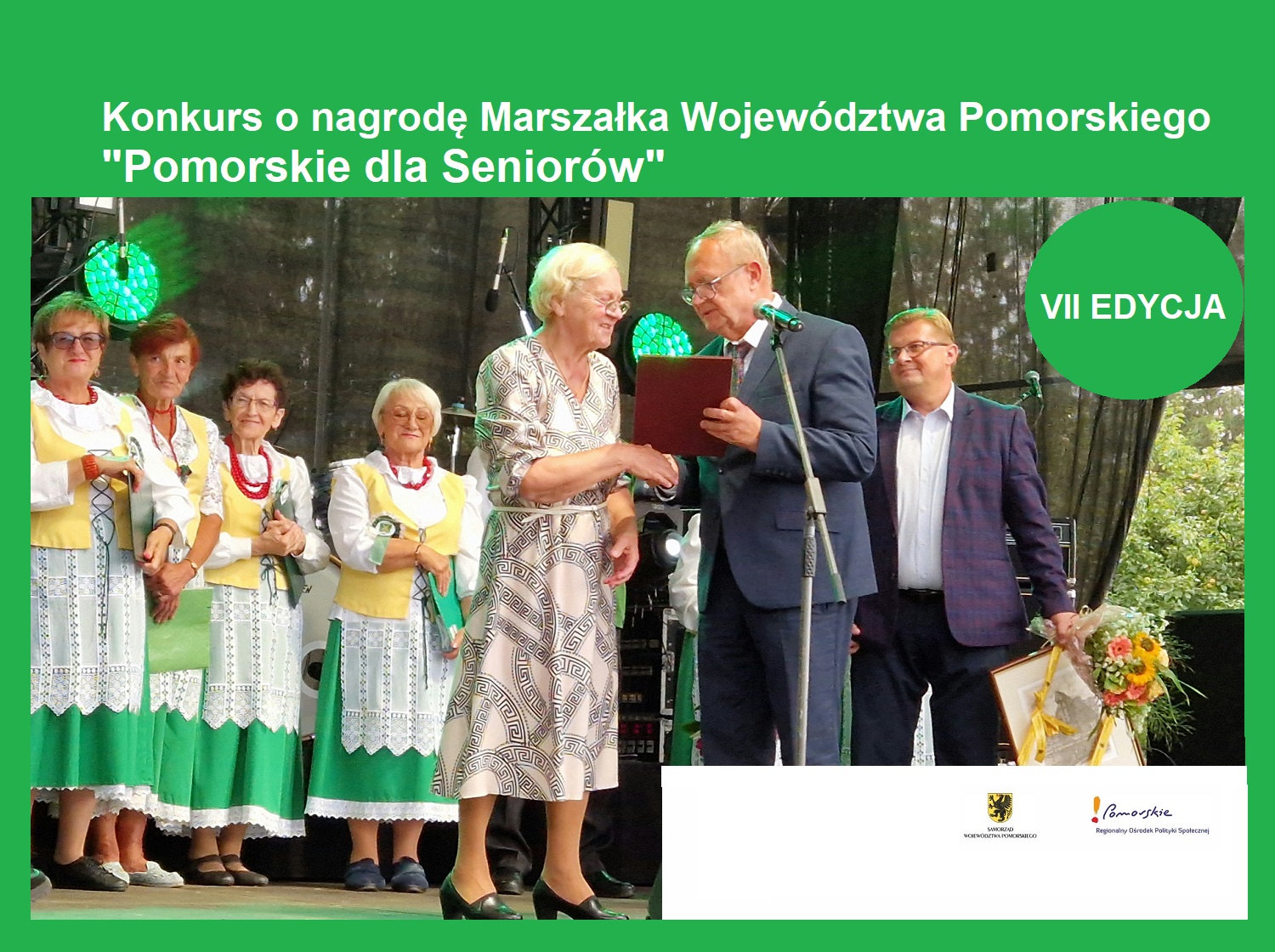 VII edycja Konkursu o nagrodę Marszałka Województwa Pomorskiego „Pomorskie dla Seniorów”