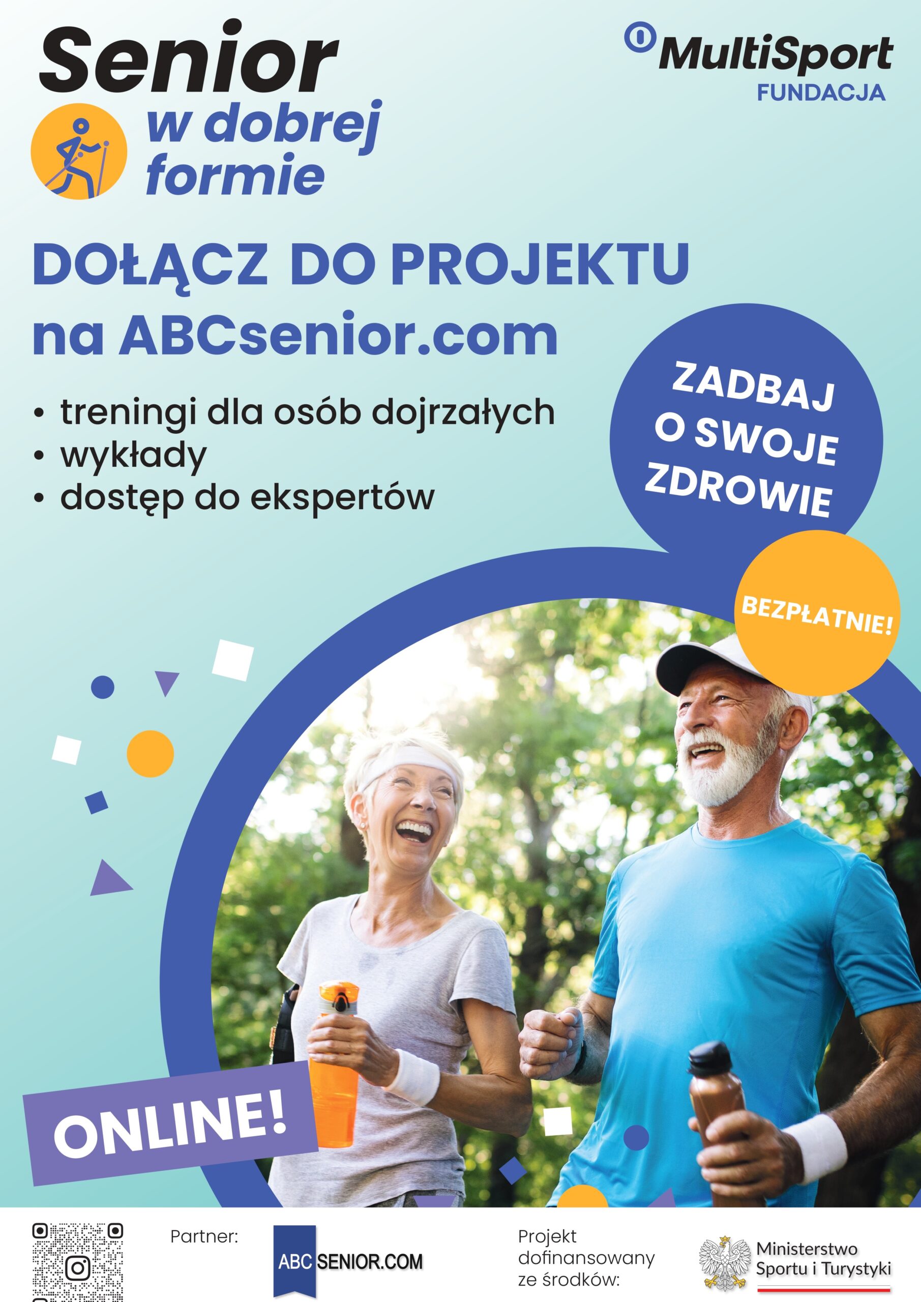 „Senior w dobrej formie”- program on-line