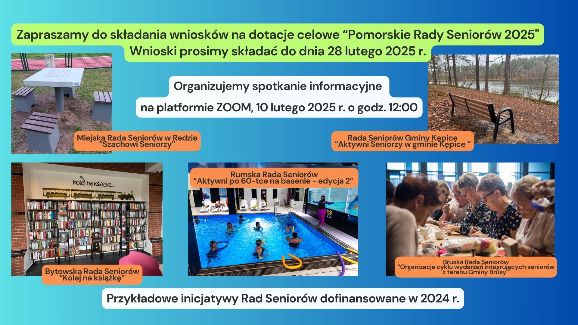 Pomorskie Rady Seniorów 2025