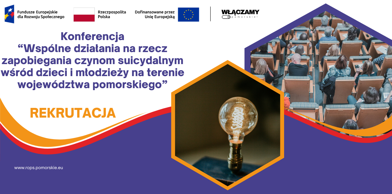 Konferencja „Wspólne działania na rzecz zapobiegania czynom suicydalnym wśród dzieci i młodzieży na terenie województwa pomorskiego”