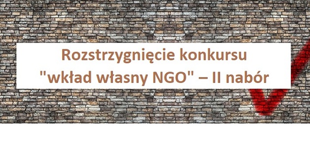 Rozstrzygnięcie konkursu