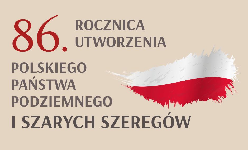 86. rocznica utworzenia Polskiego Państwa Podziemnego i Szarych Szeregów