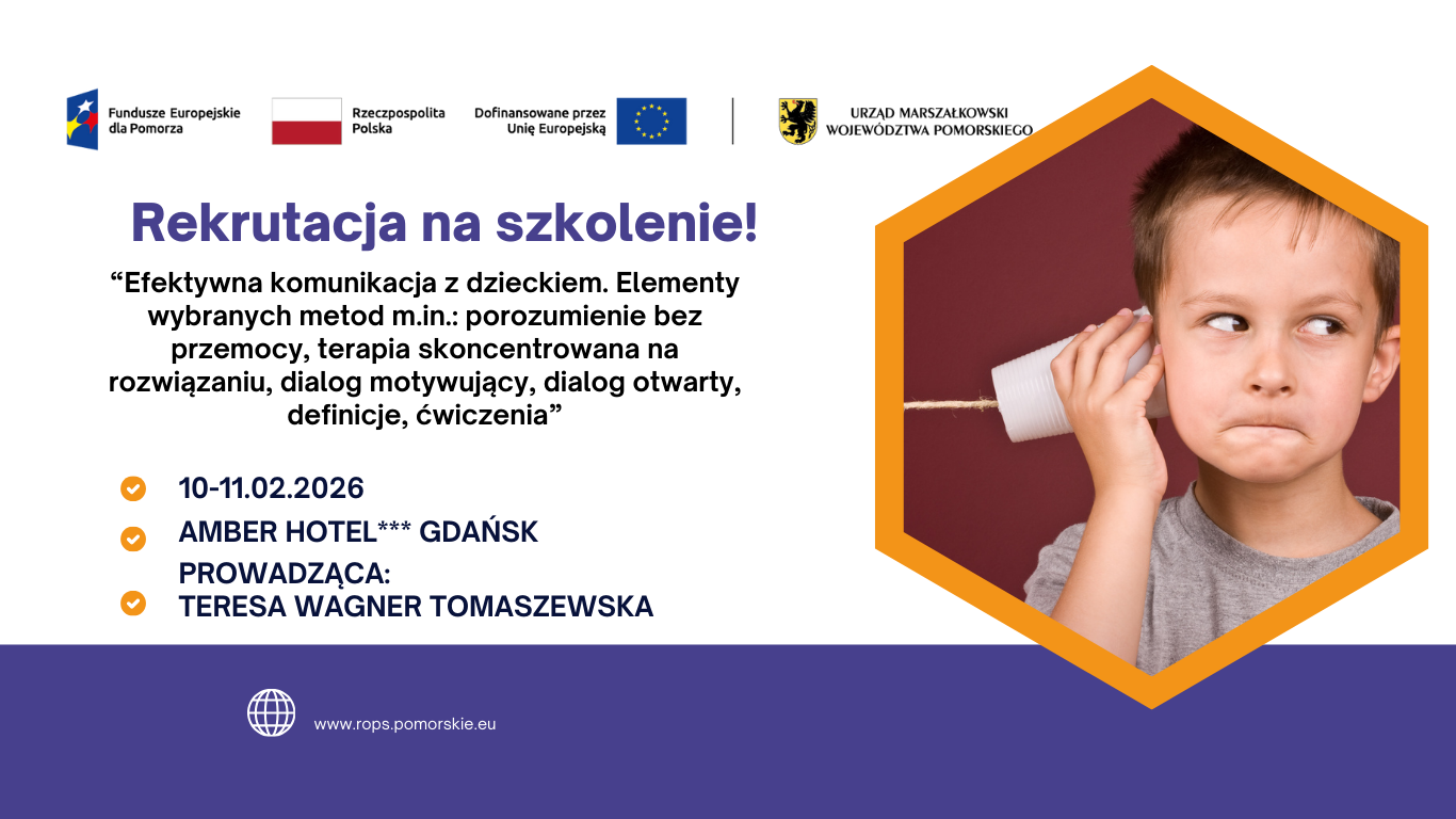 Pomorska moc wiedzy – rekrutacja na szkolenie!