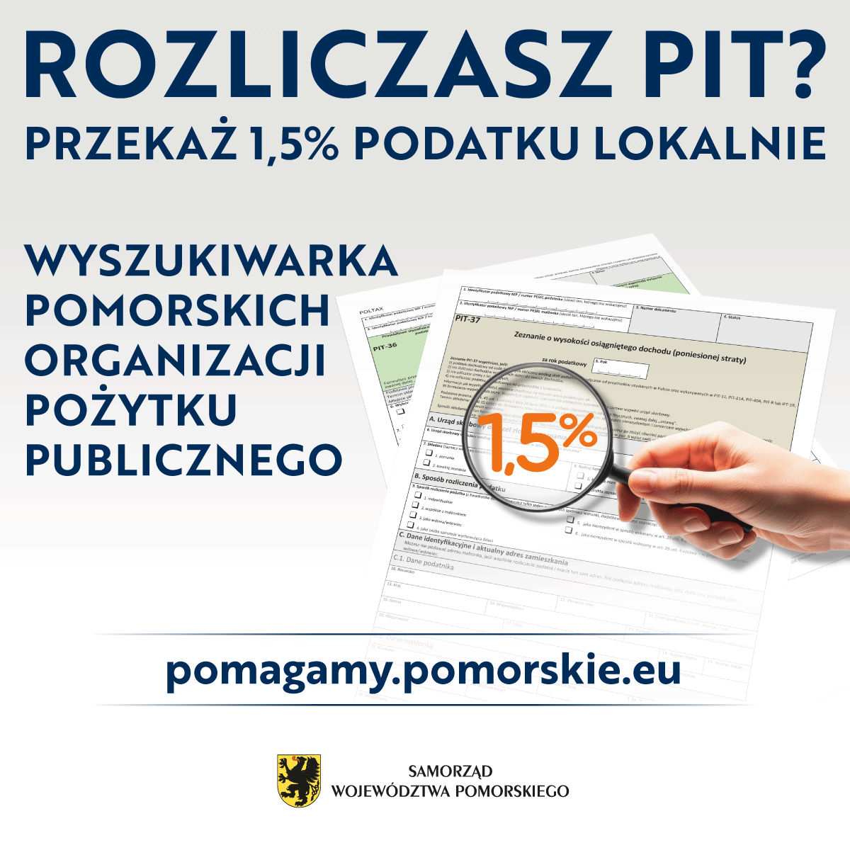Przekaż 1,5% pomorskim OPP