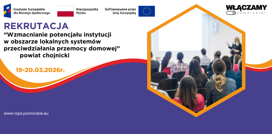 Regionalny Ośrodek Polityki Społecznej zaprasza na warsztaty w powiecie chojnickim