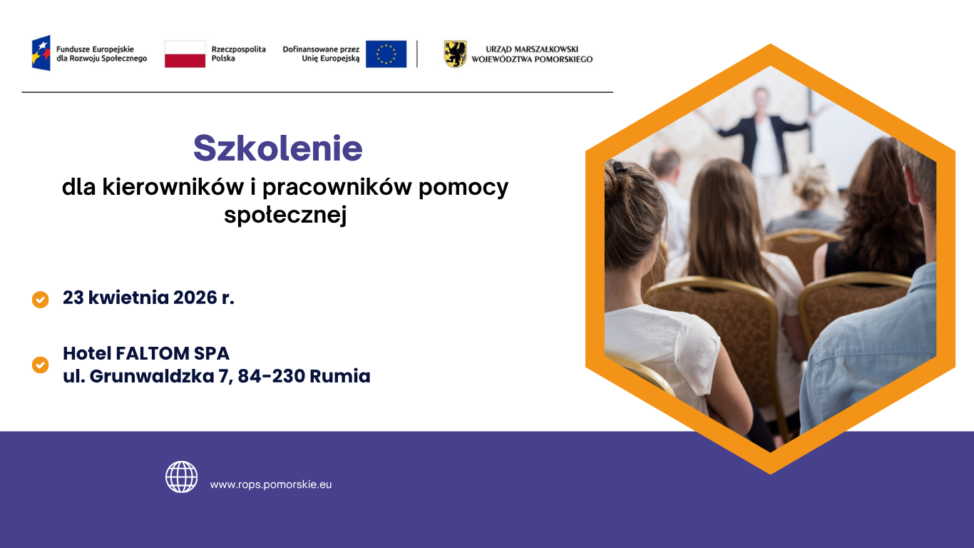 Szkolenie dla kierowników i pracowników pomocy społecznej
