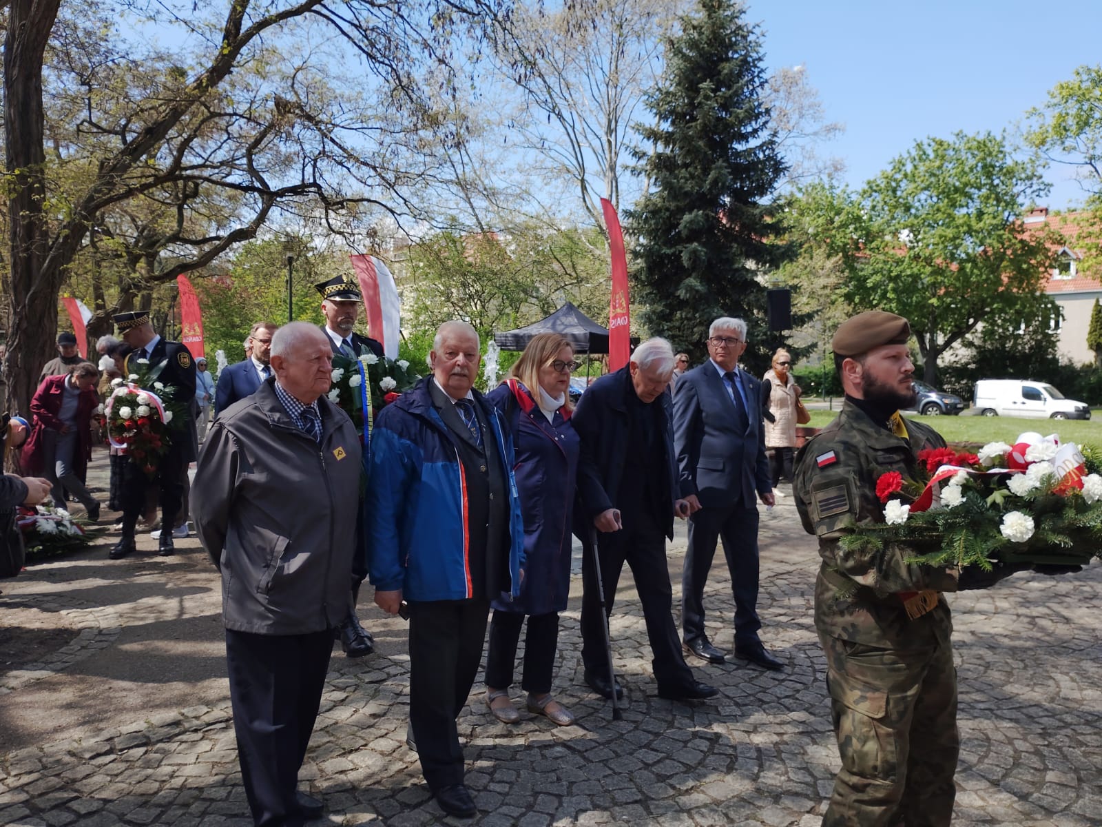 Czyn Bojowy Polskich Sił Zbrojnych na Zachodzie 1939-1945 Uroczystość ku czci generała Stanisława Maczka