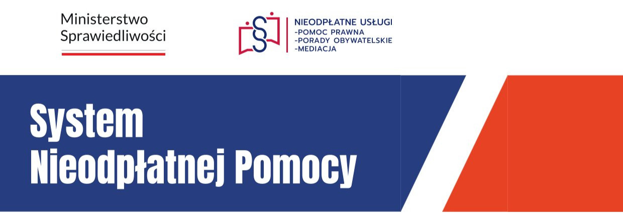 Nieodpłatna pomoc prawna, poradnictwo obywatelskie oraz nieodpłatne mediacje