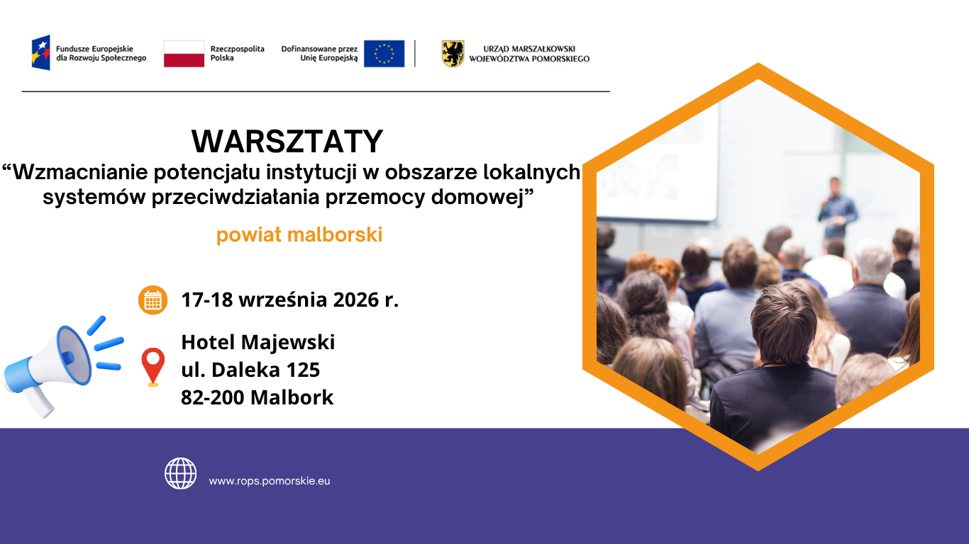 Warsztaty „Wzmacnianie potencjału instytucji w obszarze lokalnych systemów przeciwdziałania przemocy domowej”