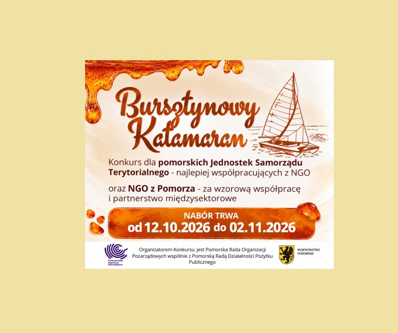 Rozpoczęcie naboru wniosków do przyznania Nagrody Bursztynowego Katamaranu