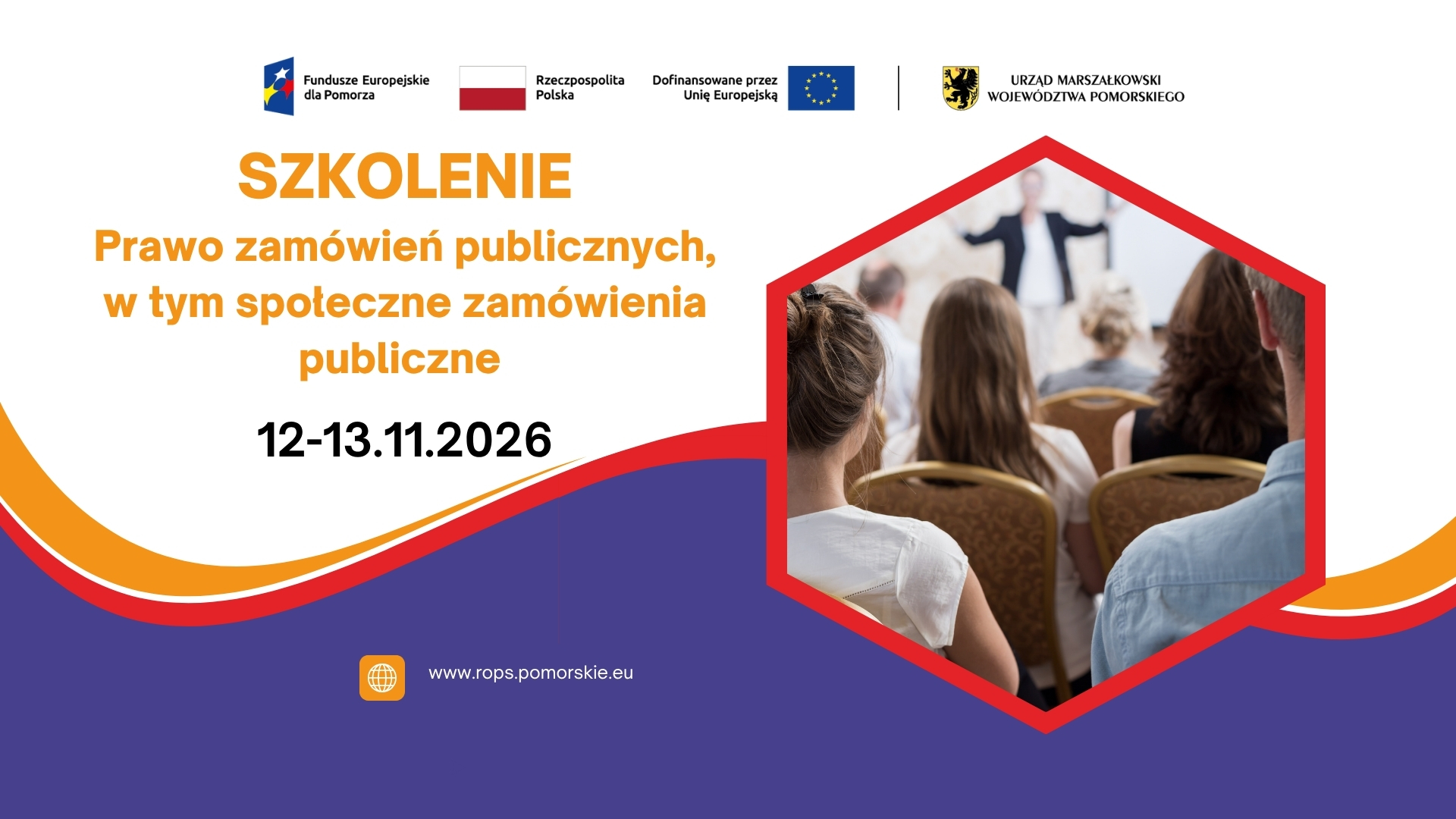 Zapraszamy na szkolenie – Prawo zamówień publicznych. Społeczne zamówienia publiczne jako instrument ułatwiający dostęp do zamówień publicznych podmiotom ekonomii społecznej